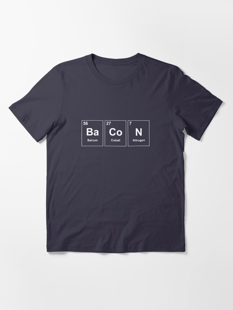Alternate view of Bacon Element Essential T-Shirt