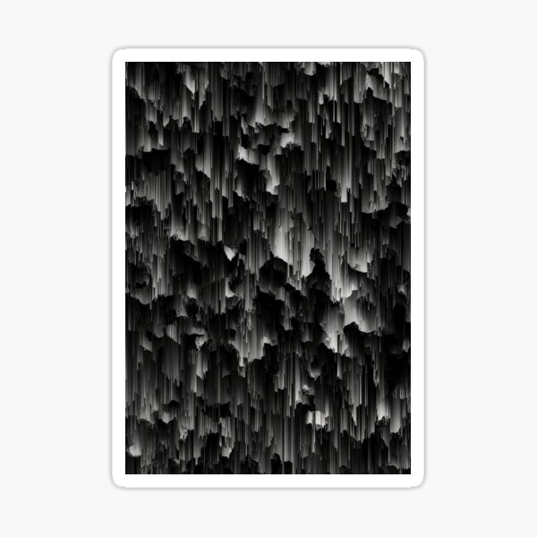 digital waterfall Sticker