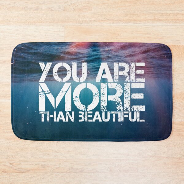 Item preview, “You are more than beautiful” designed and sold by tenderlovingart.
