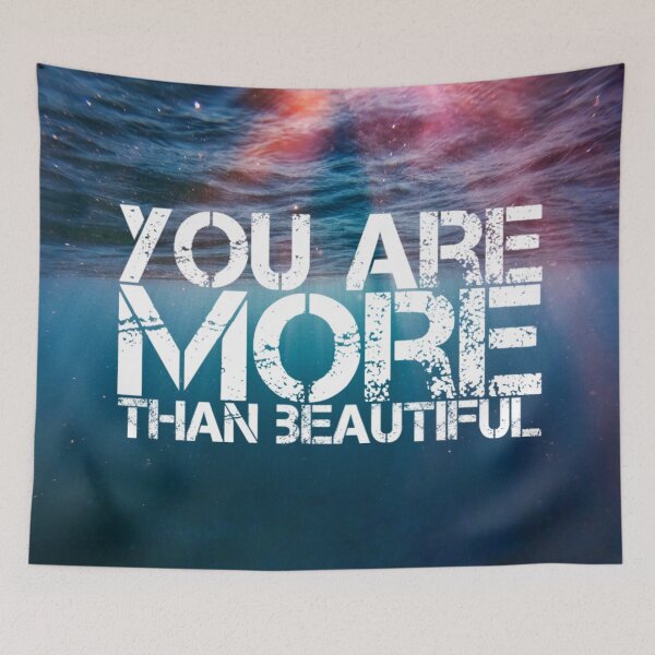 Item preview, “You are more than beautiful” designed and sold by tenderlovingart.