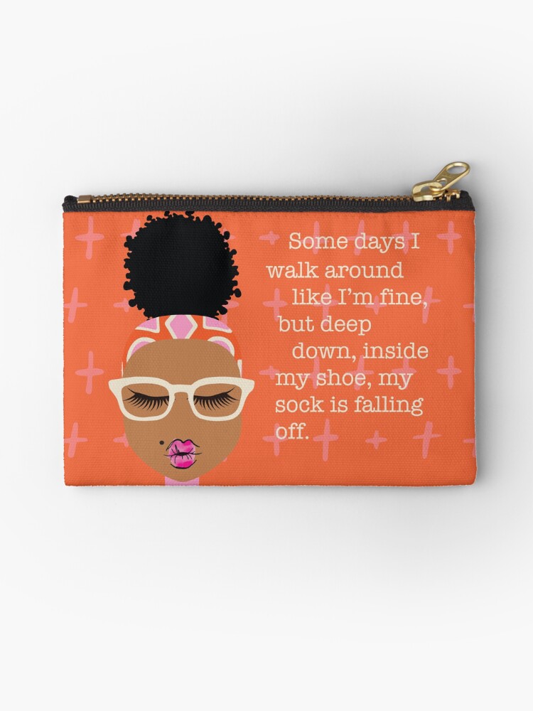 Thumbnail 1 of 4, Zipper Pouch, Some Days designed and sold by 6256design.