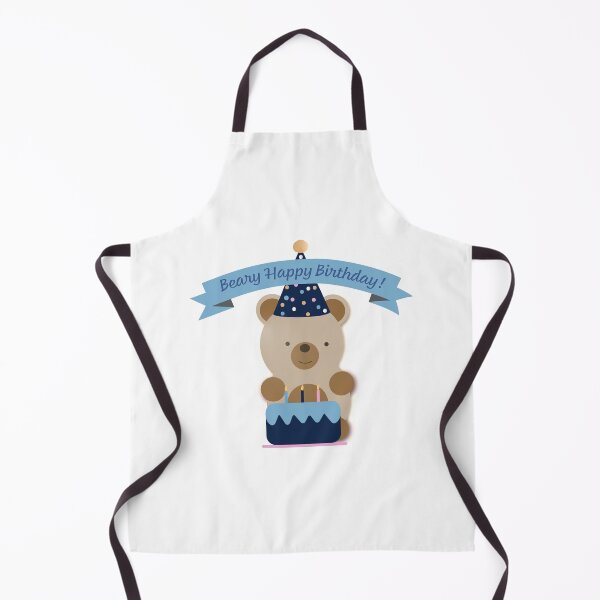 Item preview, Blue Beary Happy Birthday Bear designed and sold by Hedgie Designs.