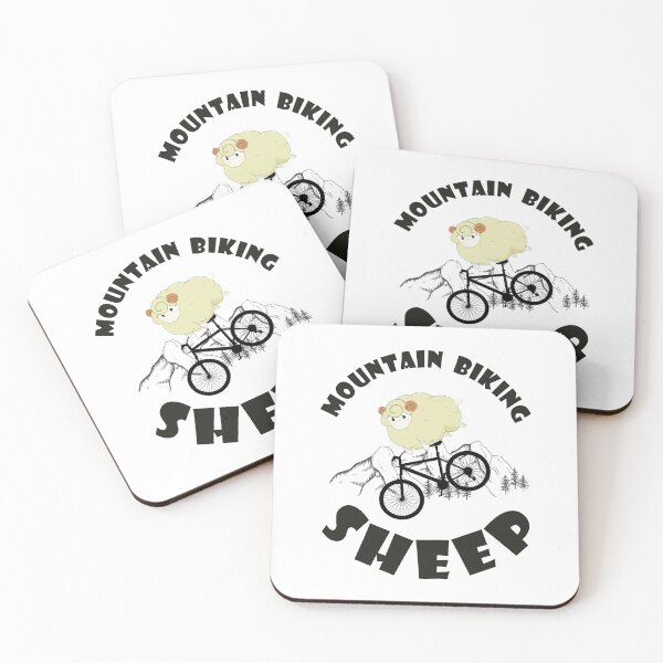 Item preview, Mountain Biking Sheep designed and sold by EclairVanilla.