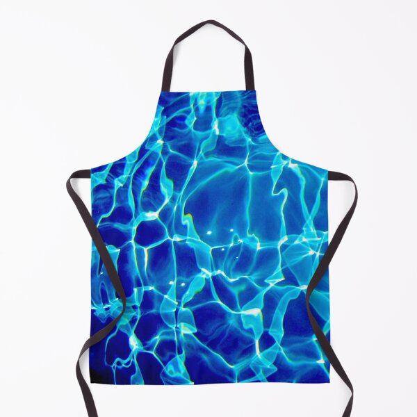 Item preview, East Northport: Electric blue abstract print of light underwater designed and sold by tenderlovingart.