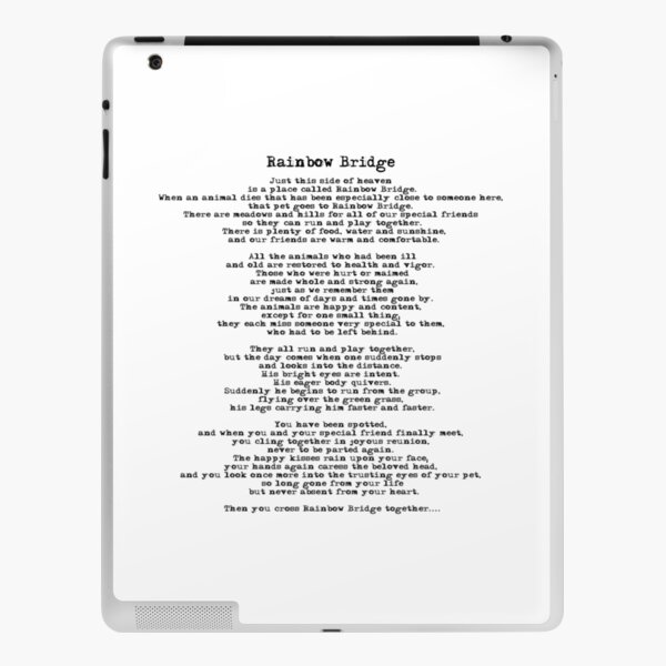 Our Greatest Fear poem iPad Case & Skin for Sale by czerinaart