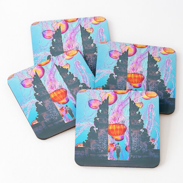 Item preview, The Temples Under The Sea View designed and sold by PopVelvet.