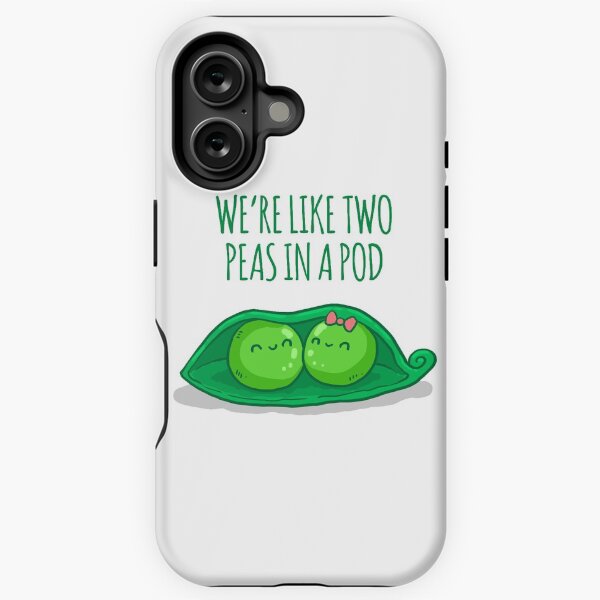 Two peas in a pod iPhone Tough Case