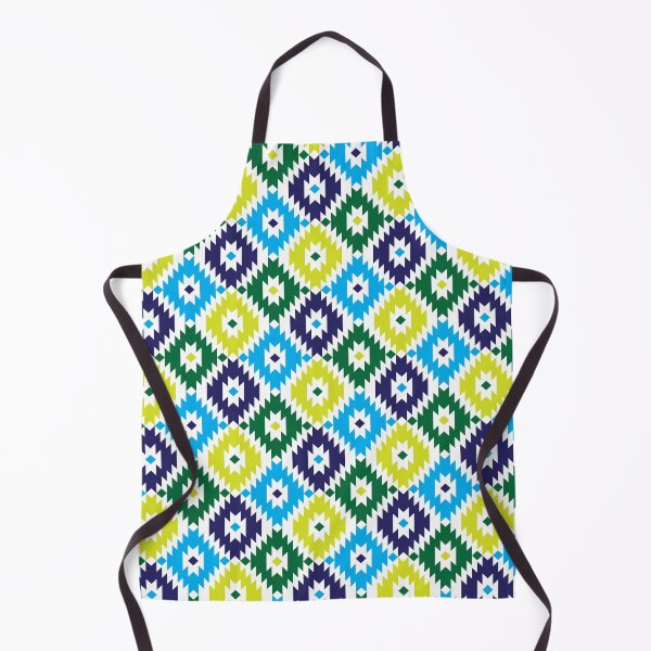 Item preview, Native pattern green blue designed and sold by GingerBest.