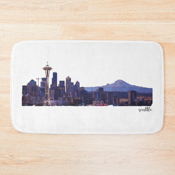 Item preview, Seattle Skyline Outline designed and sold by kosmickow.