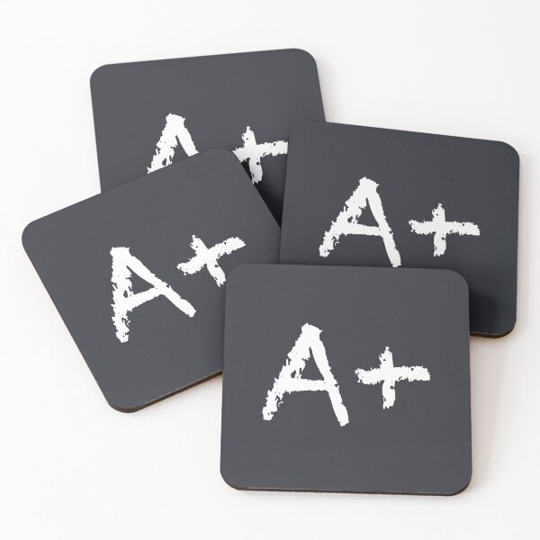Item preview, A+ White Chalk on Blackboard designed and sold by shahramroj.