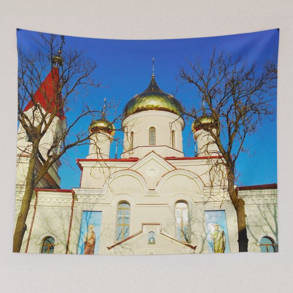 Item preview, Orthodox church with shining domes  designed and sold by helenkaiy.