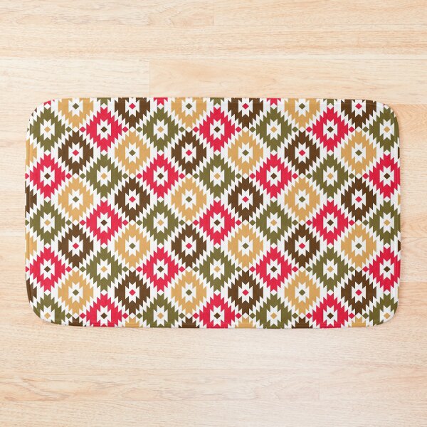 Item preview, Native pattern green red designed and sold by GingerBest.