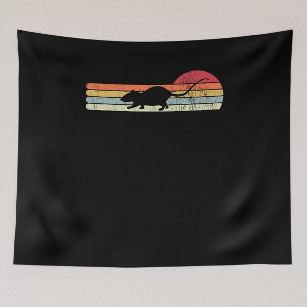 Item preview, Mouse Rat Tshirt Retro Vintage designed and sold by Grimbart.