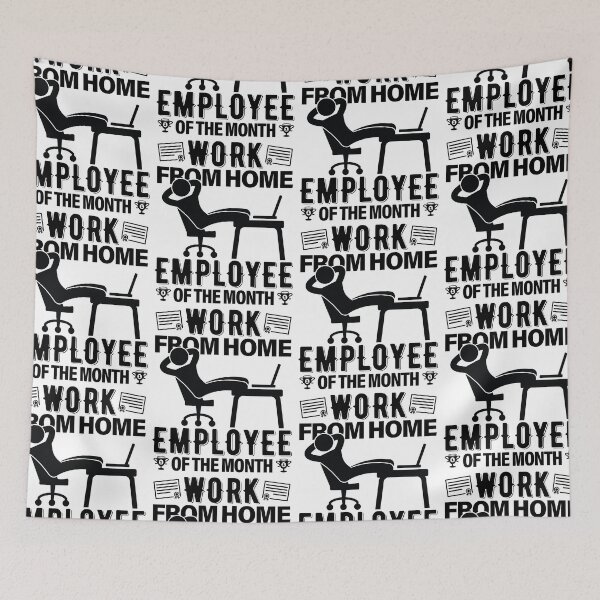 Item preview, Work From Home Employee Of The Month | Organized designed and sold by GravitiTees.