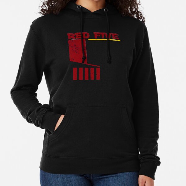 Red Five Lightweight Hoodie