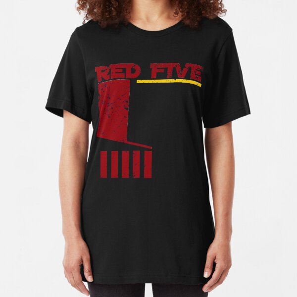 Red Five Slim Fit T-Shirt