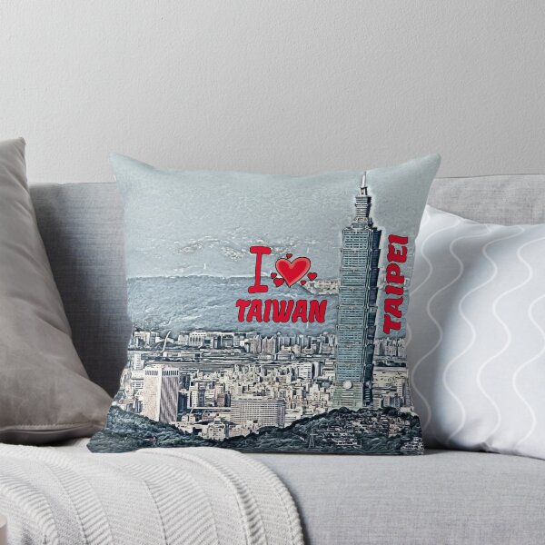 Aperçu de l'œuvre J'AIME TAIWAN, Taipei créée et vendue par REALDesign-Shop.