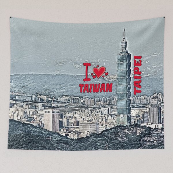 Item preview, I LOVE TAIWAN, Taipei designed and sold by REALDesign-Shop.