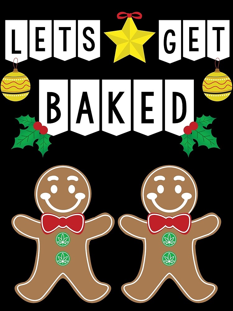 Let's get baked christmas sweater hot sale