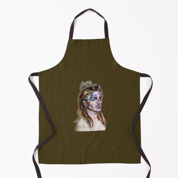 Item preview, Cool vintage Warrior man acrylic watercolor painting art work. designed and sold by mewsis.