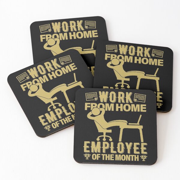 Item preview, Work From Home Employee Of The Month | Competent designed and sold by GravitiTees.