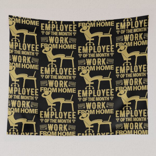 Item preview, Work From Home Employee Of The Month | Competent designed and sold by GravitiTees.