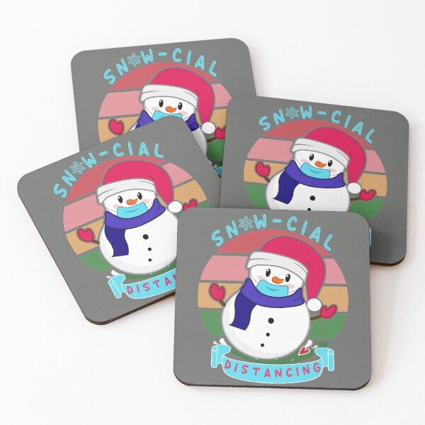 Item preview, Snowcial distancing vintage designed and sold by SidTastic .