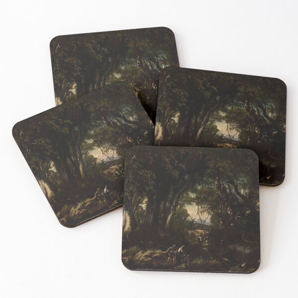 Item preview, Workers on a spooky forest designed and sold by AntiqueBrazil.