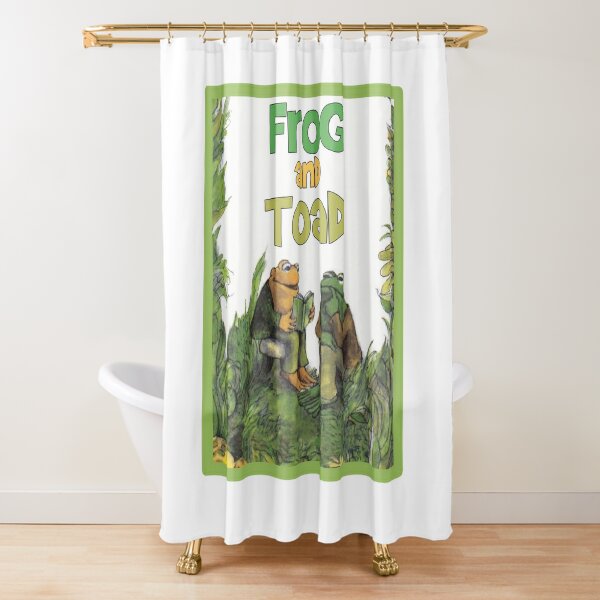 Frog and Toad Book Shower Curtain for Sale by WhyNotStore