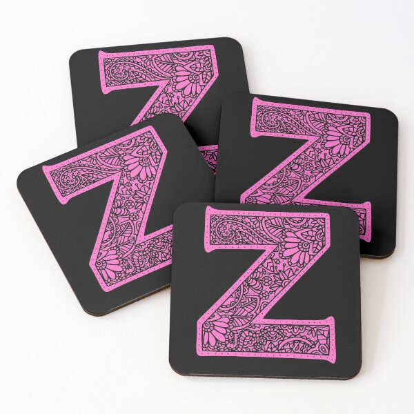 Item preview, Z Monogram Mandala Zentangle designed and sold by Meaningfully.