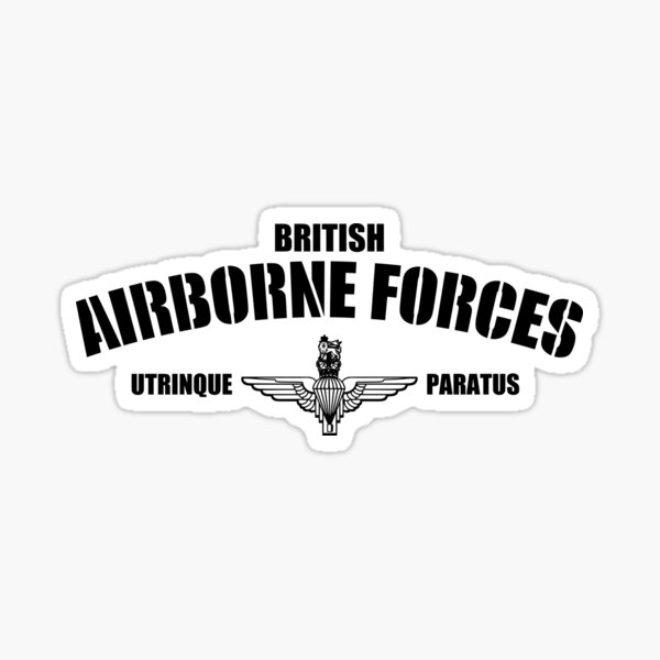 Vista previa del artículo con la obra «Fuerzas aerotransportadas británicas», diseñado y vendido por StrongVlad.
