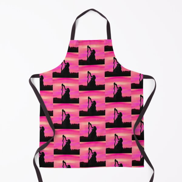 Item preview, Silhouette of a harpist designed and sold by Only1helen.