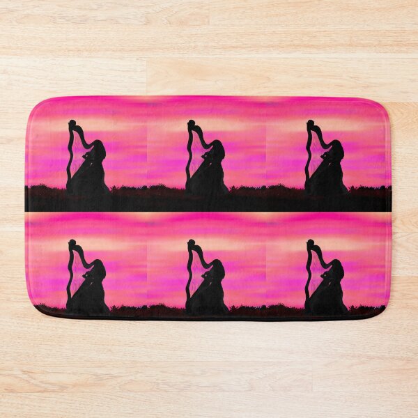 Item preview, Silhouette of a harpist designed and sold by Only1helen.