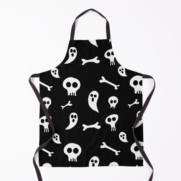 Item preview, Spooky Doodle Pattern Black designed and sold by imadedthese.