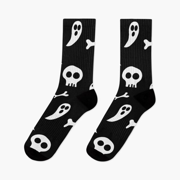 Item preview, Spooky Doodle Pattern Black designed and sold by imadedthese.