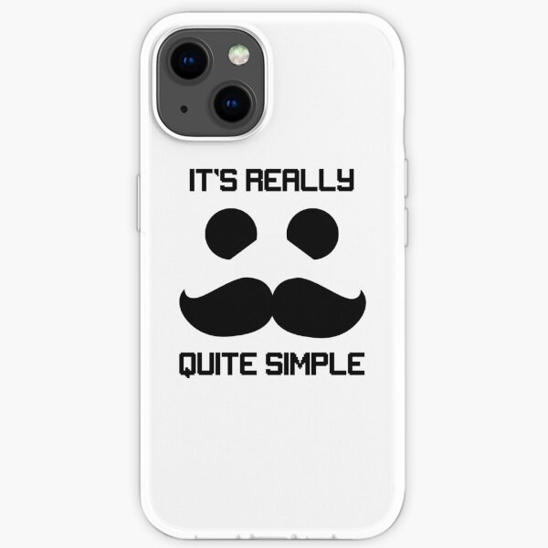 Mumbo Jumbo | It's Really Quite Simple Black iPhone Soft Case