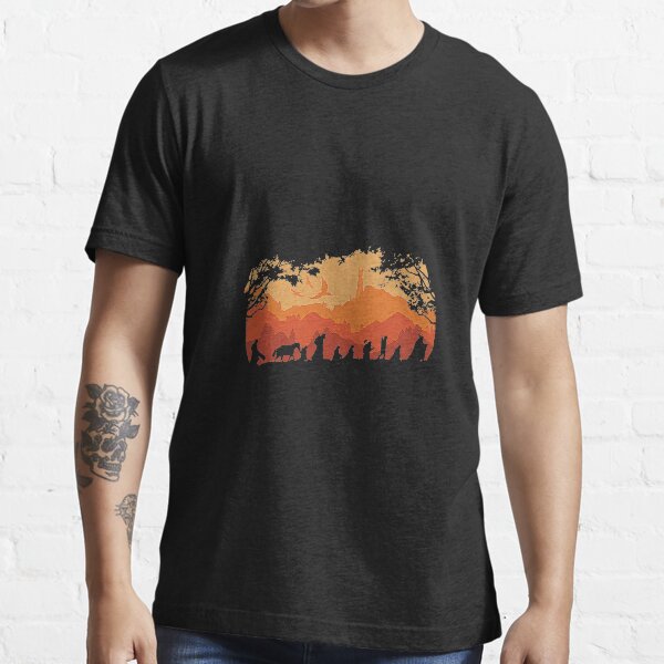 Retro Vintage Shadow Nine Companions T-Shirt Essential T-Shirt