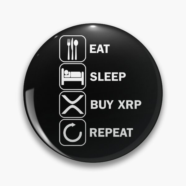 Item preview, eat sleep buy xrp Ripple Cryptocurrency Buy HODL designed and sold by DerNerd.