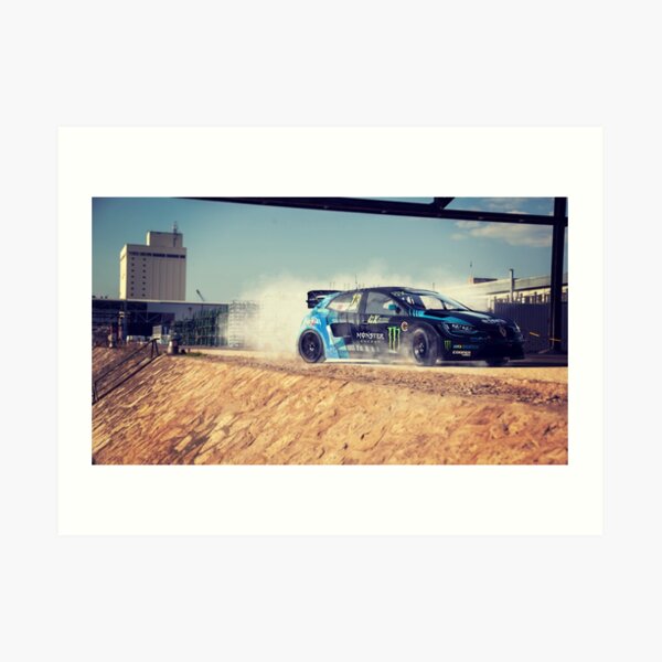 Cartelkhana Andreas Bakkerud World Rallycross Art Print