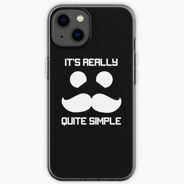 Mumbo Jumbo | It's Really Quite Simple White iPhone Soft Case