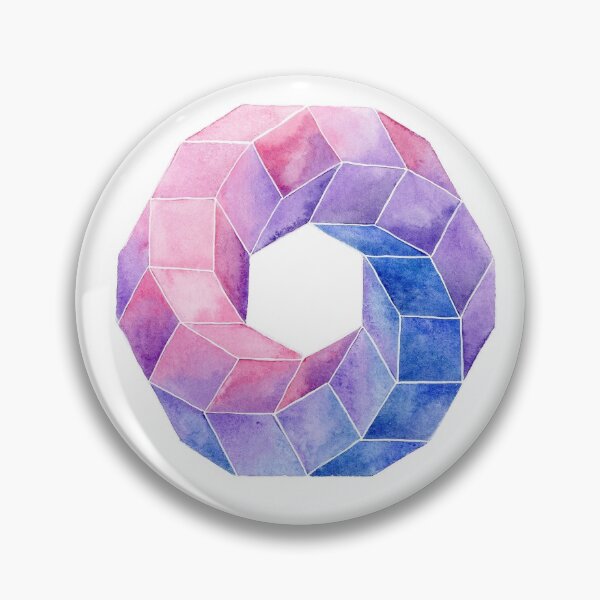 Item preview, Watercolor Impossible Polyhedron designed and sold by maruwatercolor.