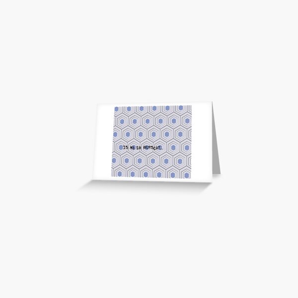 It's Viennese sausage anyway Greeting Card