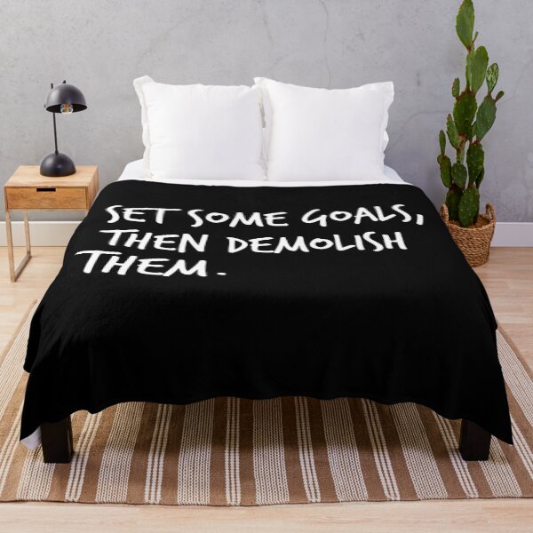 Item preview, Set some goals, then demolish them.  designed and sold by Worranarin.