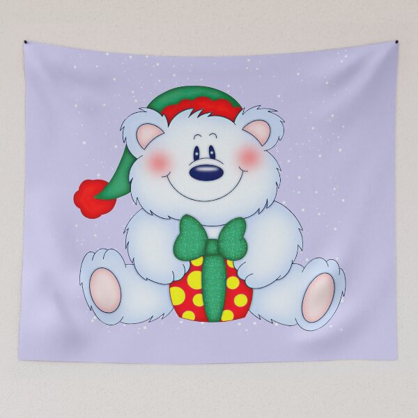 Artikelvorschau, Frohe Weihnachten Cute Bear Noel kommt entworfen und verkauft von Yenbinh.