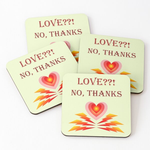 Item preview, Love??! No, thanks designed and sold by helenkaiy.