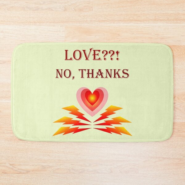 Item preview, Love??! No, thanks designed and sold by helenkaiy.