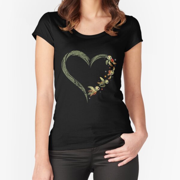 Item preview, Cute Sea Turtles Heart Birthday Shirt Turtle Lovers Ocean Protector Themed T Shirt designed and sold by tuanitus.