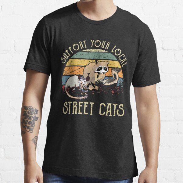 ADOPT ME, SUPPORT YOUR LOCAL STREET CAT Essential T-Shirt for