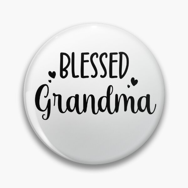 Item preview, Blessed Grandma with Minimalist Hearts Design designed and sold by BlossomSky.