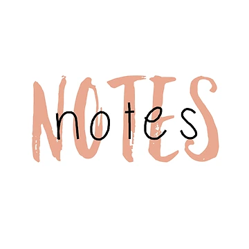Artwork thumbnail, Notes Sticker by Aileenl07